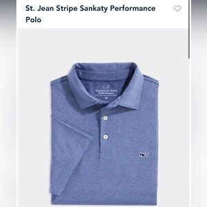 St Jean Stripe Performance Polo-m